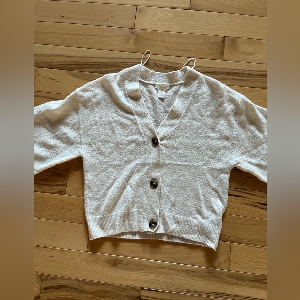 H&M Cream Cardigan